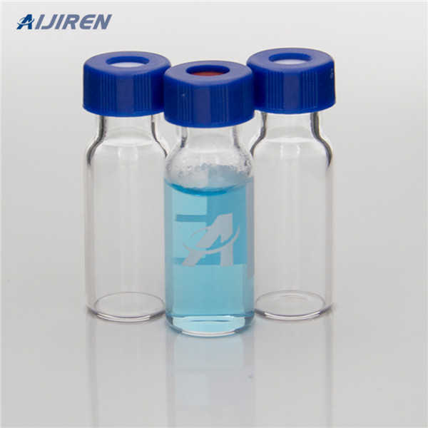 PTFE/Silicone septa 5.0 borosilicate crimp cap vial with high quality